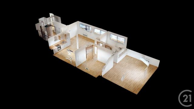 Appartement à vendre - 4 pièces - 83.15 m2 - CHARQUEMONT - 25 - FRANCHE-COMTE - Century 21 Avenir Immobilier