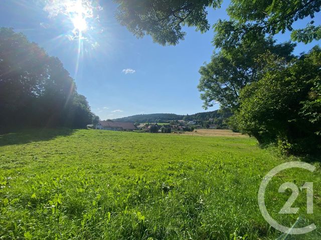 terrain à vendre - 670.0 m2 - THIEBOUHANS - 25 - FRANCHE-COMTE - Century 21 L'Immobilier Nouveau