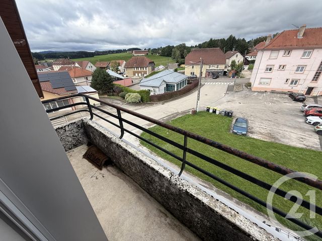 Appartement F3 à louer - 4 pièces - 80.0 m2 - CHARQUEMONT - 25 - FRANCHE-COMTE - Century 21 Avenir Immobilier