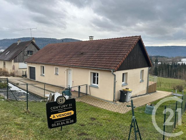 maison à vendre - 4 pièces - 90.12 m2 - COUR ST MAURICE - 25 - FRANCHE-COMTE - Century 21 Avenir Immobilier